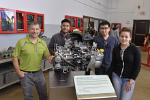 Subaru donates unique "boxer" engine to Centennial Image